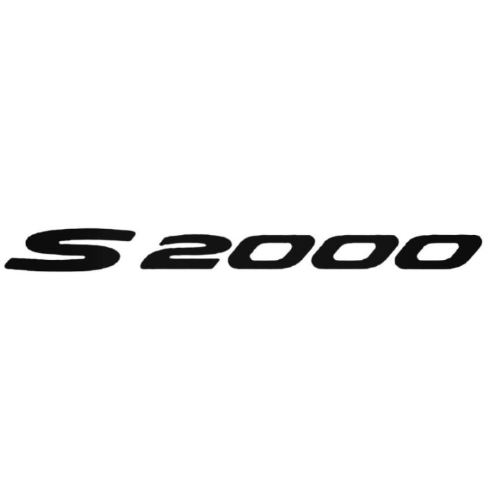 Buy S 2000 Decal Sticker Online