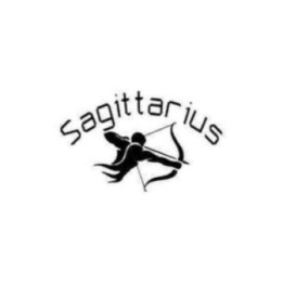 Sagittarius Zodiac Stickers – Archer Star Sign Decals (2-Pack)