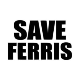 Save Ferris Stickers – Ferris Bueller Decals (2-Pack)