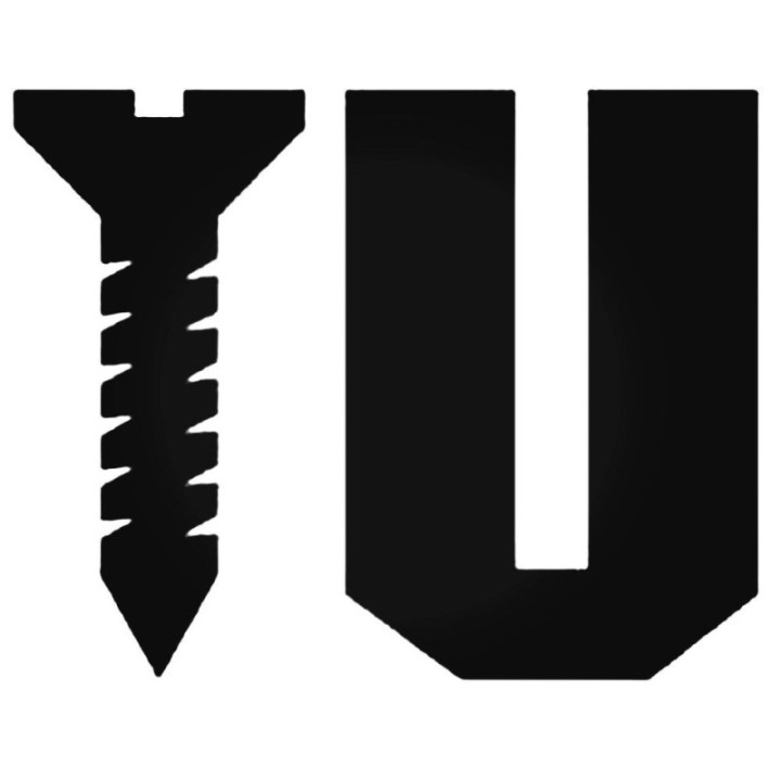 Screw You Stickers – Funny Rude Novelty Decals (2-Pack)