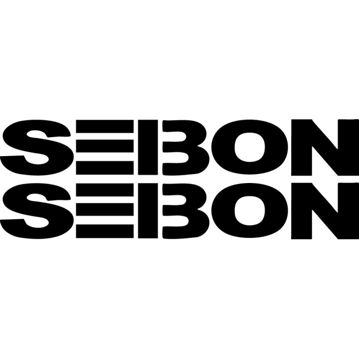 Seibon Carbon Stickers – JDM Carbon Body Parts Decals (2-Pack)