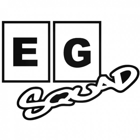 Eg Squad Decal Sticker