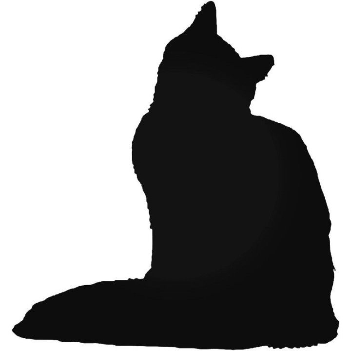 Buy Siberian Cat Vinyl Decal Sticker Online
