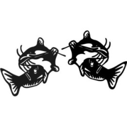 Buy Catfish Wildlfie Decal Sticker Style 2 Online