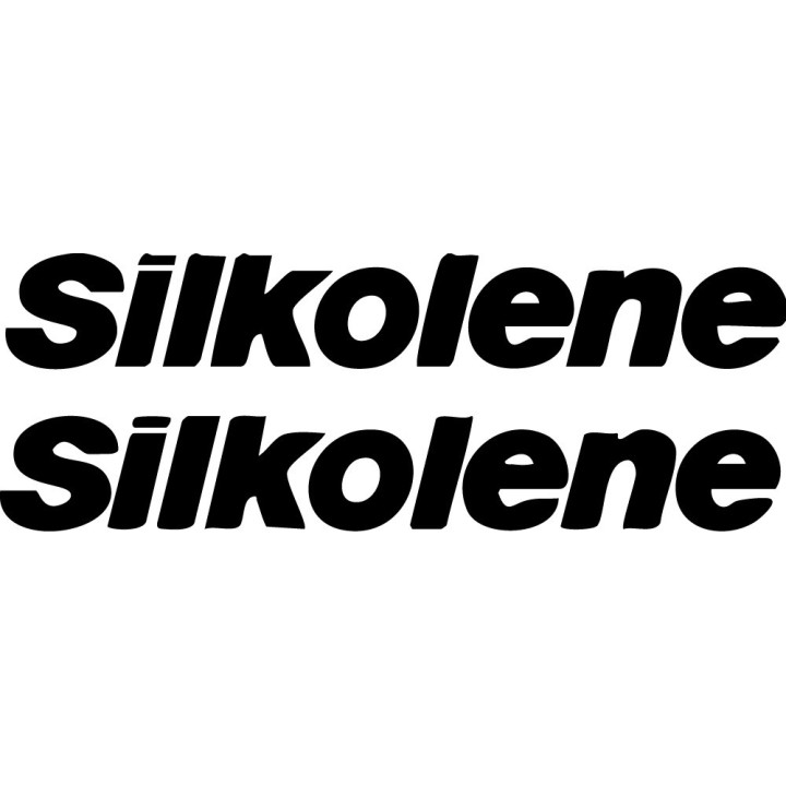 Silkolene Stickers – Motorcycle Engine Oil Decals (2-Pack)