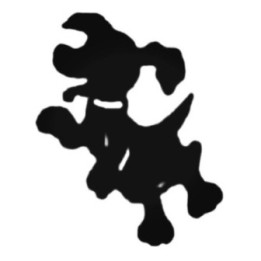 Buy Silly Puppy Dog Decal Sticker Online