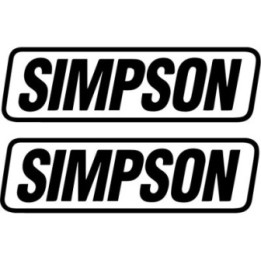 Buy Simpson Race Products Vinyl Decal Sticker Online