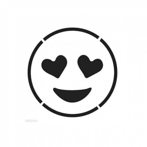 Emoji Smiley Love 1 Decal...