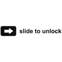 Slide To Unlock Stickers – iPhone iOS Humour Decals (2-Pack)