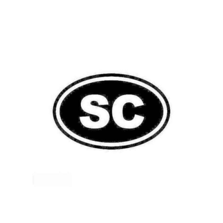 Buy South Carolina Sc Oval Decal Sticker Online