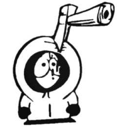 South Park Kenny Stickers – Character Decals (2-Pack)