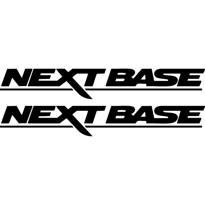 Nextbase Stickers – Dash Cam Series 2 Vinyl Decals (2-Pack)