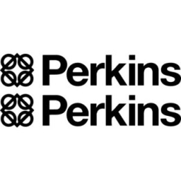 Perkins Stickers - Diesel Engine Manufacturer Decals (2-Pack)