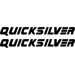 Quiksilver Ecriture Stickers – Surf Script Lifestyle Decals (2-Pack)