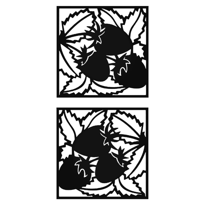 Buy Strawberries Decal Sticker Online