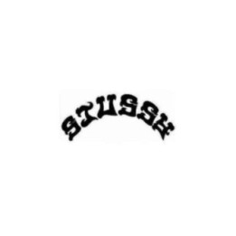 Stussy Arch Text Stickers – Skate Streetwear Decals (2-Pack)