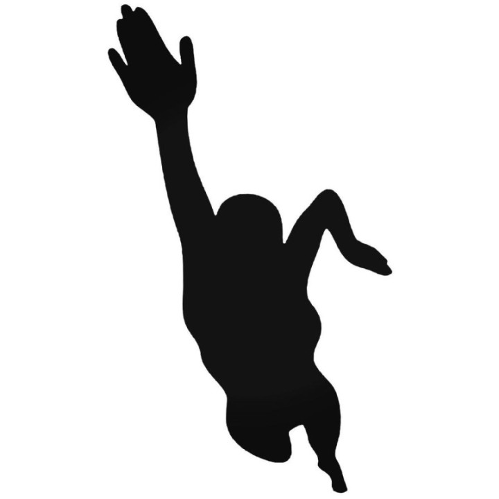 Buy Swimming Front Crawl Stroke Girl 2 Decal Sticker Online
