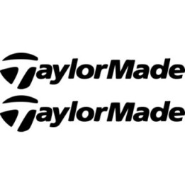TaylorMade Golf Stickers – Premium Lifestyle Logo Decals (2-Pack)