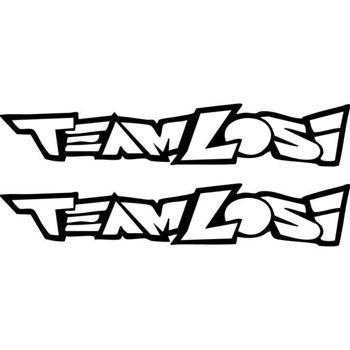 Team Losi Stickers – RC Car Racing Buggy Truck Decals (2-Pack)