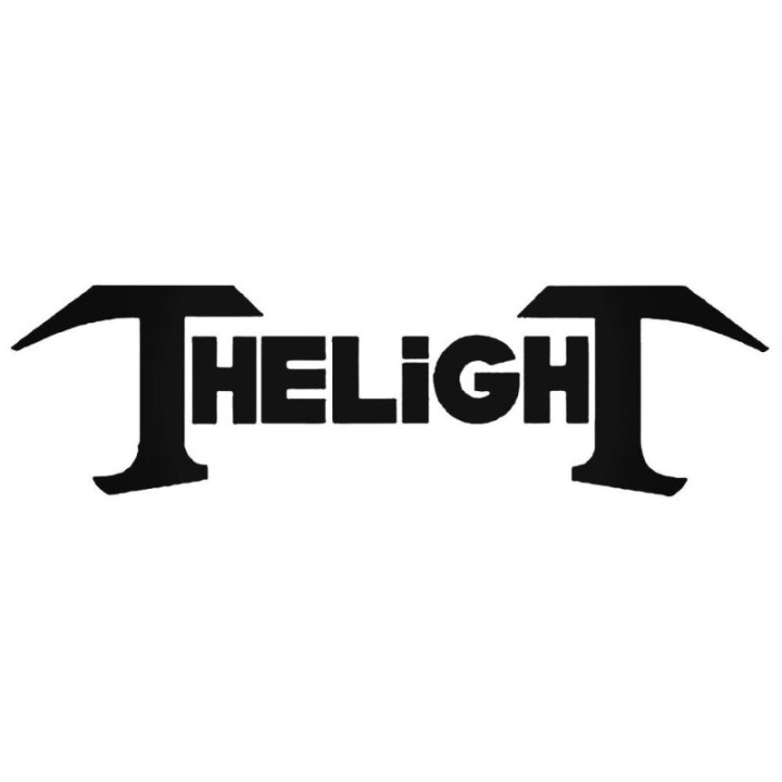 The Light Stickers – Spiritual Metal-Style Decals (2-Pack)