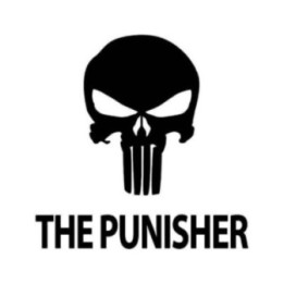 The Punisher Skull Stickers – Frank Castle Decals (2-Pack)