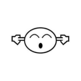 Buy Too Loud Smiley Jdm Decal Sticker Online