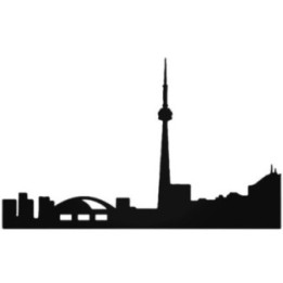 Buy Toronto City Skyline Vinyl Decal Sticker Online