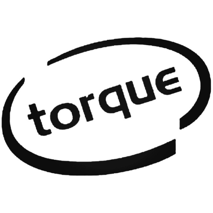 Buy Torque Oval Decal Sticker Online