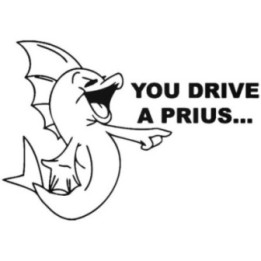 Buy Toyota Prius Funny Vinyl Decal Sticker Online