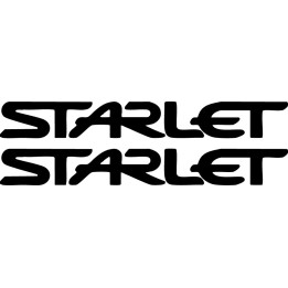Toyota Starlet Stickers – EP91 Glanza JDM Hot Hatch Vinyl Decals (2-Pack)