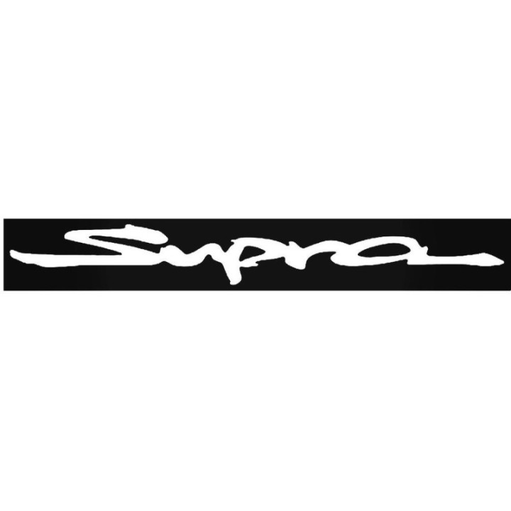 Buy Toyota Supra Windshield Banner Vinyl Decal Sticker Online