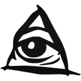 All Seeing Eye Stickers – Illuminati Symbol Decals (2-Pack)