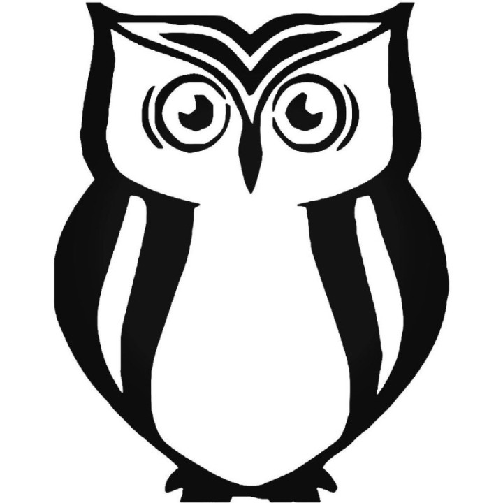 Buy Tribal Owl Bird 11 Vinyl Decal Sticker Online