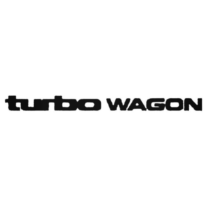 Buy Turbo Wagon Decal Sticker Online