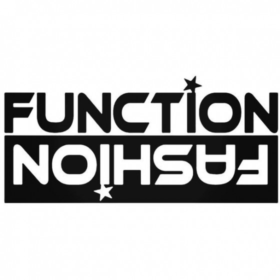 Function Decal Sticker
