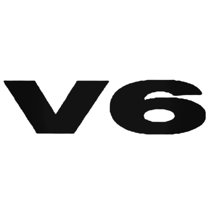Buy V6 Decal Sticker Online