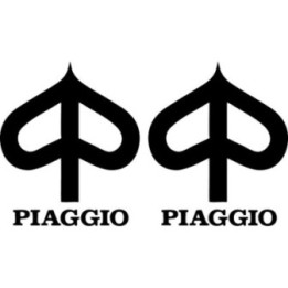 Vespa Piaggio Logo Stickers – GTS Sprint Primavera Scooter Decals (2-Pack)
