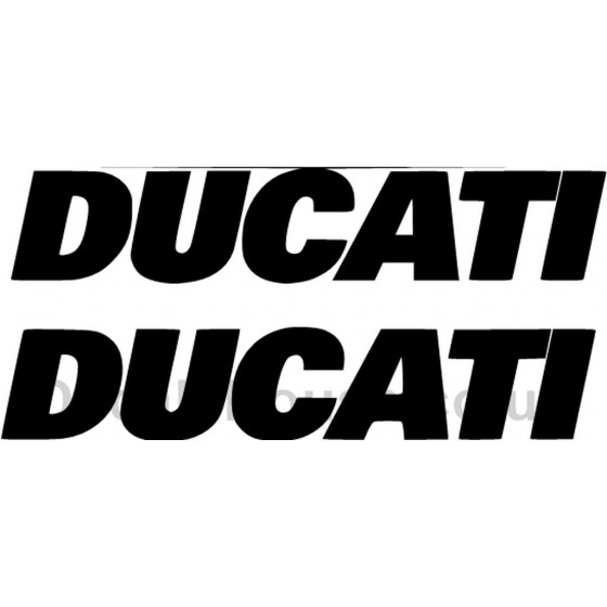 Ducati Logo Vinyl Decal Sticker V4 Dh - DecalsHouse