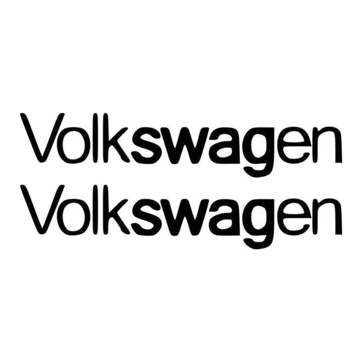 Buy Volkswagen Swag Dub Vdub Vinyl Decal Sticker Online
