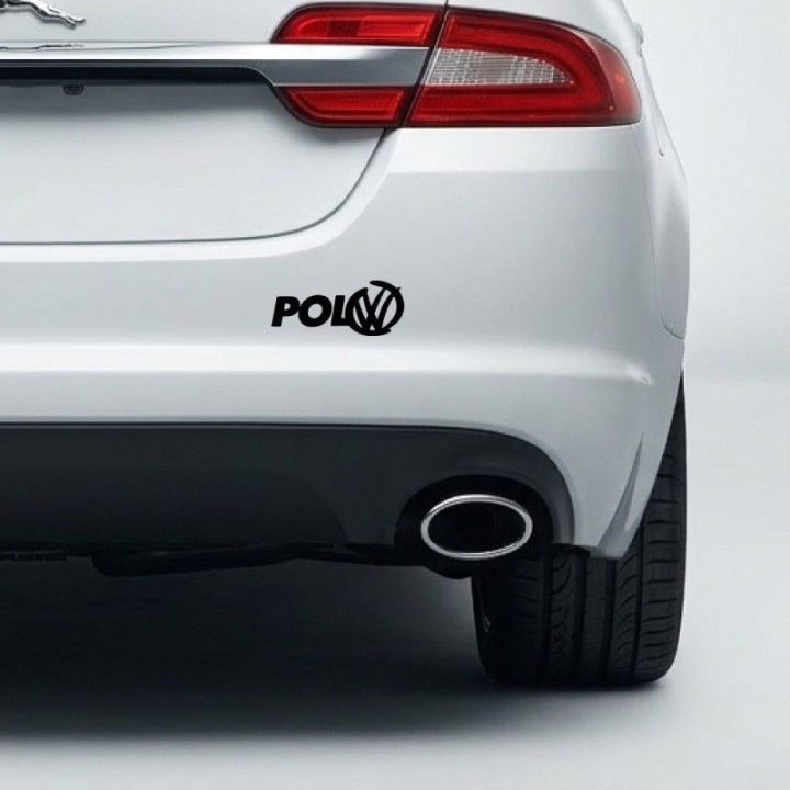 VW Polo Stickers – Mk6 GTI R-Line Hatchback Decals (2-Pack)