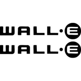 WALL·E Stickers – Pixar Disney Robot Decals (2-Pack)