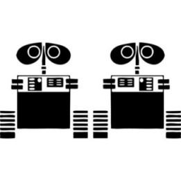 WALL-E Stickers – Disney Pixar Robot Decals (2-Pack)