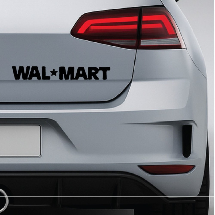 Buy Walmart Decal Sticker Online