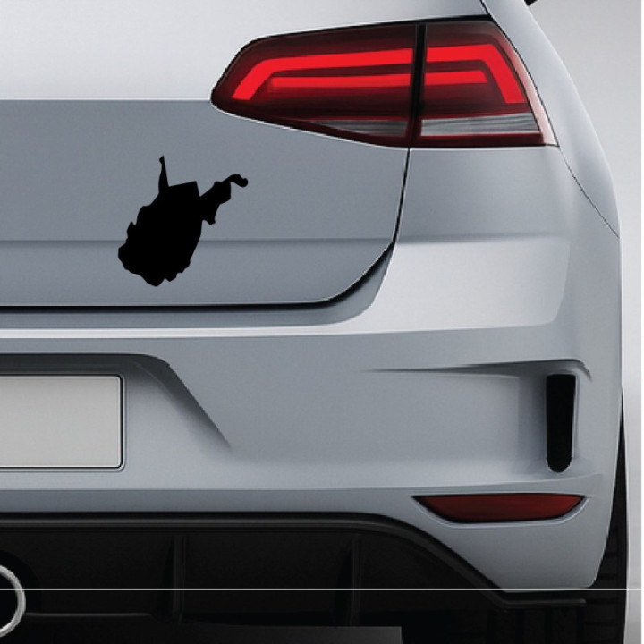 Buy West Virginia Home State Decal Sticker Online