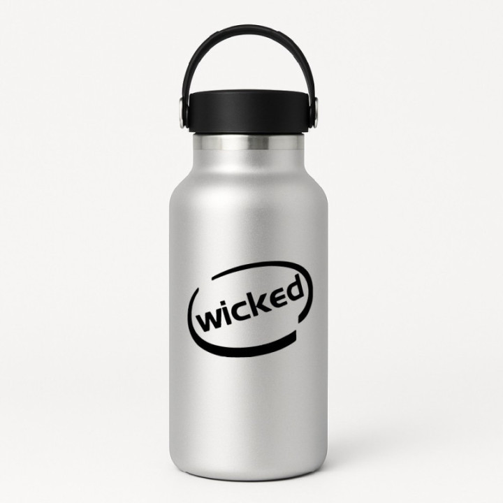 Buy Wicked Oval Decal Sticker Online