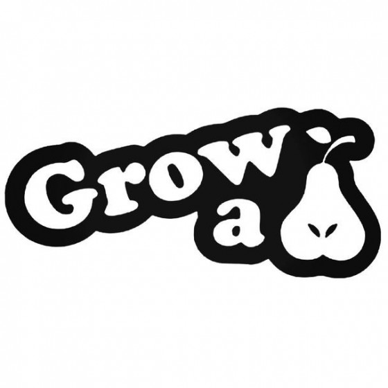 Grow A Pear 1 Decal Sticker