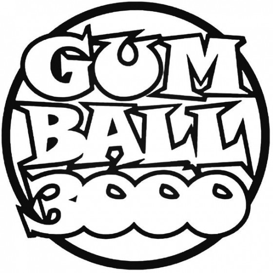 Gumball 2 Decal Sticker