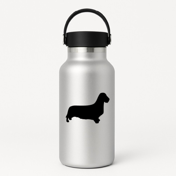 Buy Wirehaired Dachsund Dog 3 Vinyl Decal Sticker Online