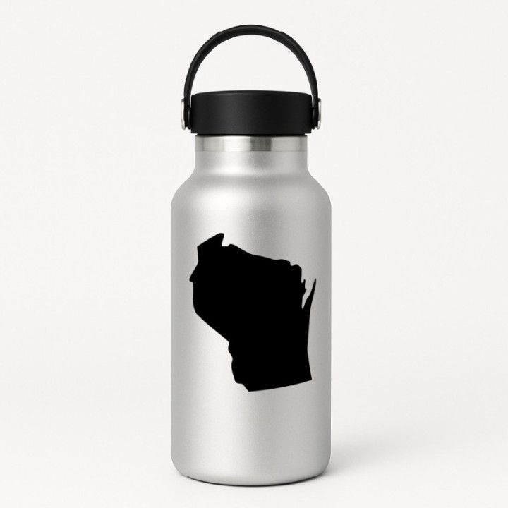 Buy Wisconsin Home State Decal Sticker Online