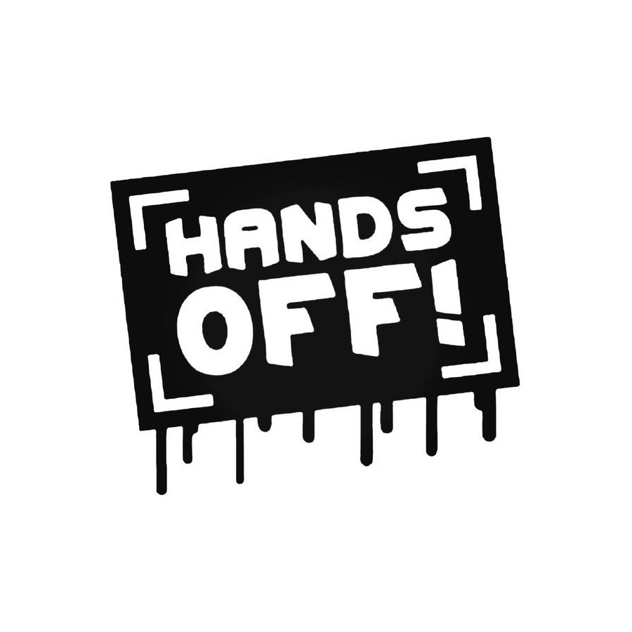 Buy Hands Off Jdm Decal Sticker Online